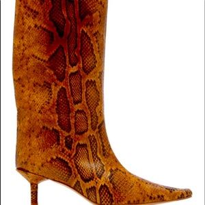 Miista Snake Skin Boots